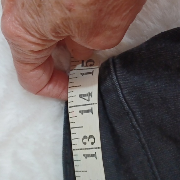 Gianna‎ Bini Black Fringed Jeans  30 28x38 - Picture 7 of 10